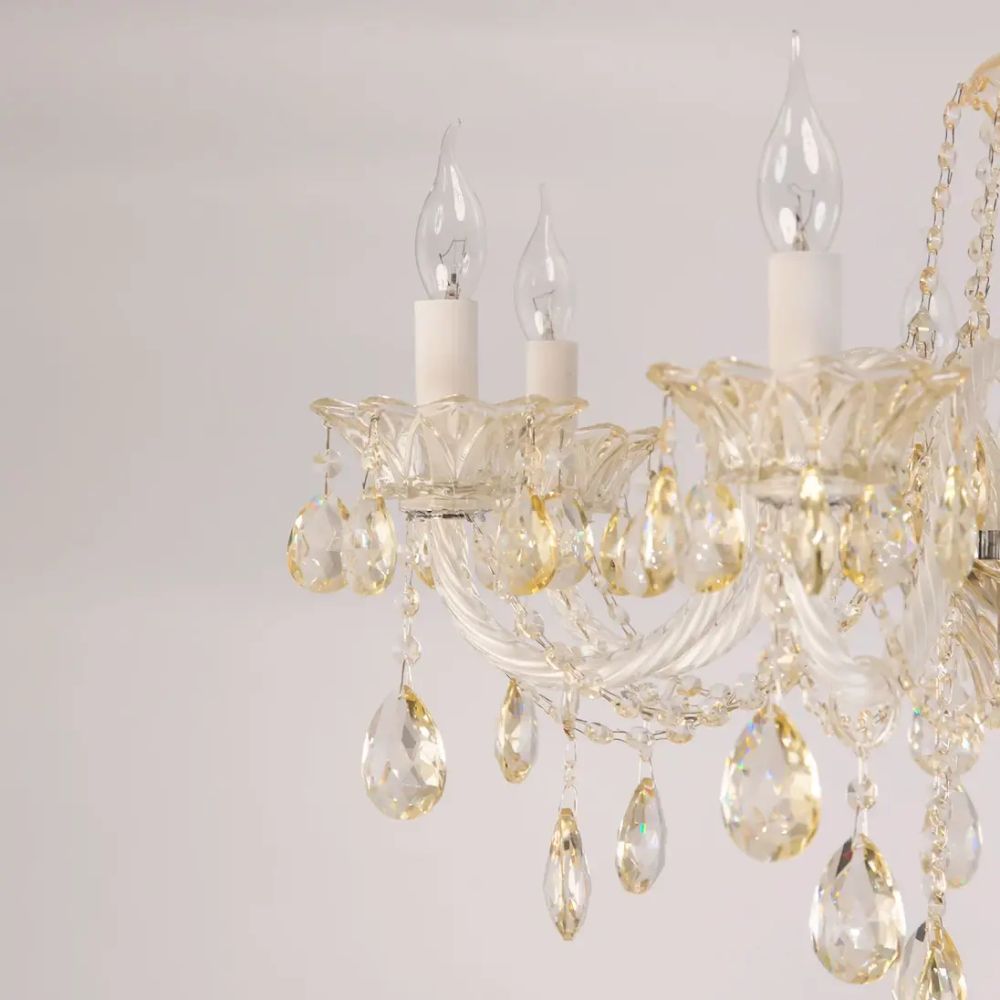 Citilux Одри CL350181 Люстра хрустальная подвесная