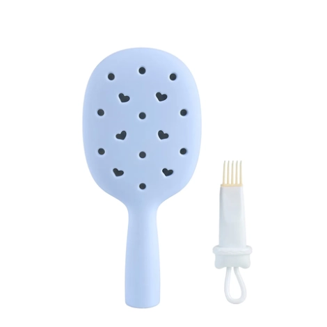 Расческа Solomeya Croks Massage Hair Brush Blue