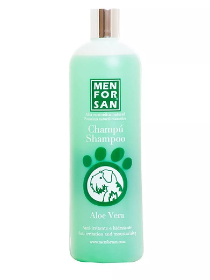 Men For San шампунь для собак лечебный "Успокаивающий" с Алоэ Вера
