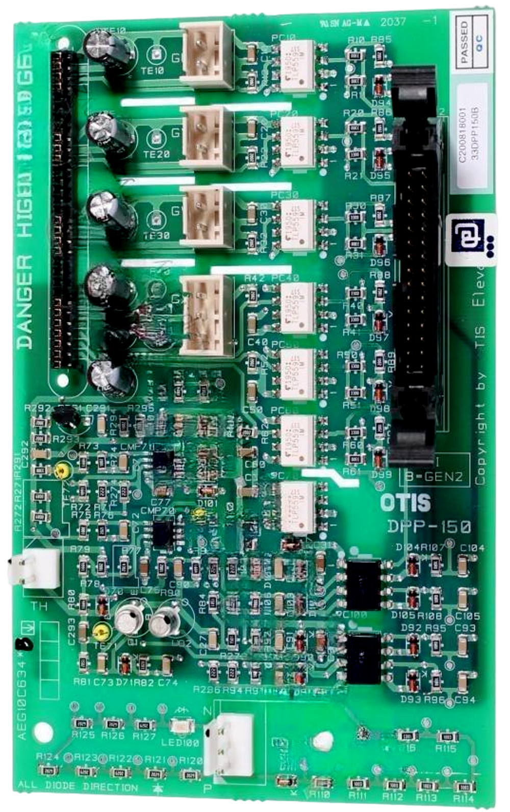 Плата DPP-150 версия "В" для Gen2 SIGMA.