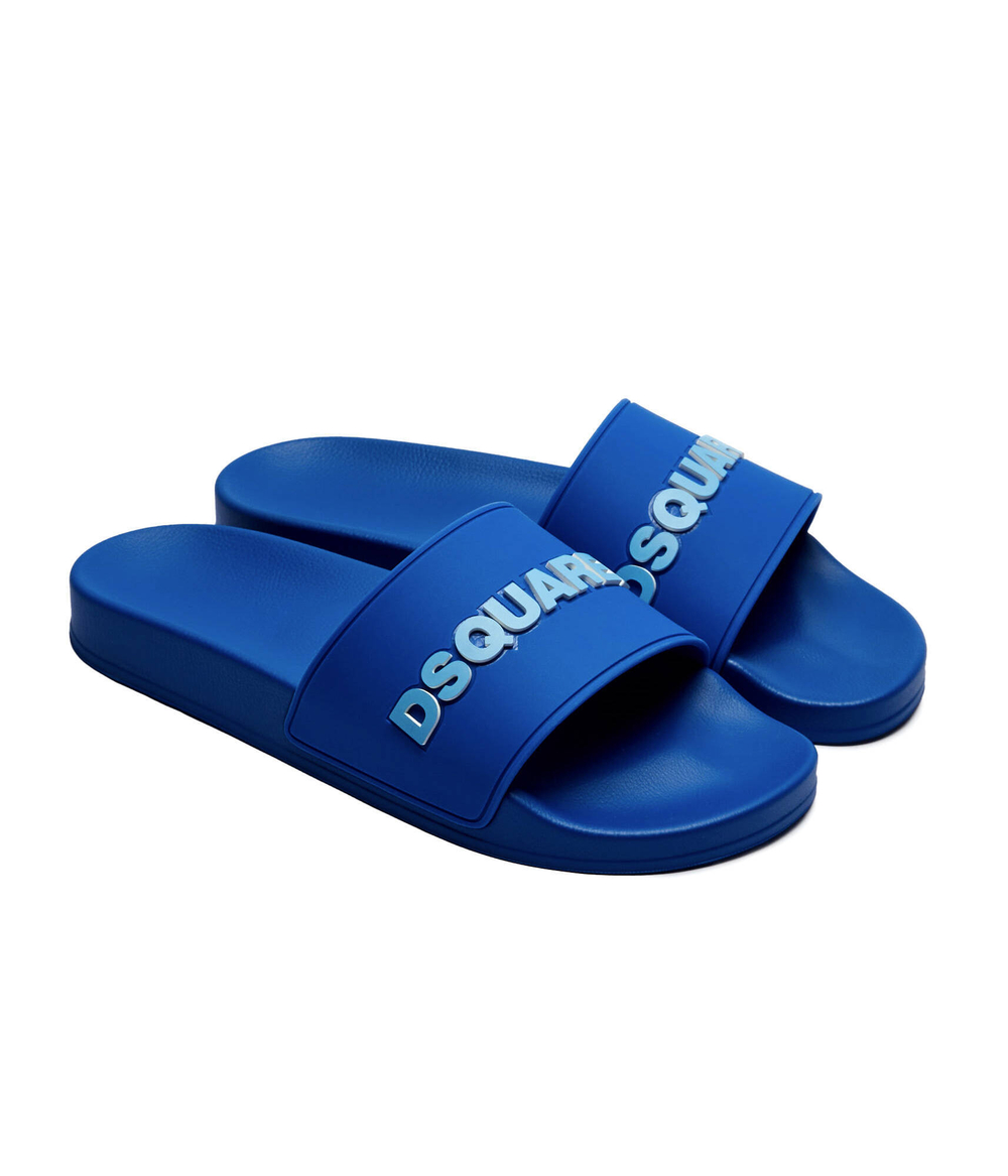 Шлепанцы Dsquared2 - голубой(FFM0023 17205013)