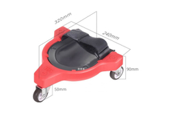 Наколенники строительные DLT Knee Pads на колесах 0880