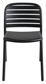 Стул пластиковый Papatya Tarabya-S, антрацит