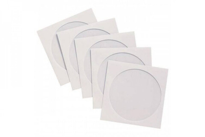 Конверт бумажный с окном упак 50шт