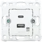 Donel R98 USB зарядное устройство DC 5-12V, 1.67-3A, макс.20W, типа A+С, серия DA