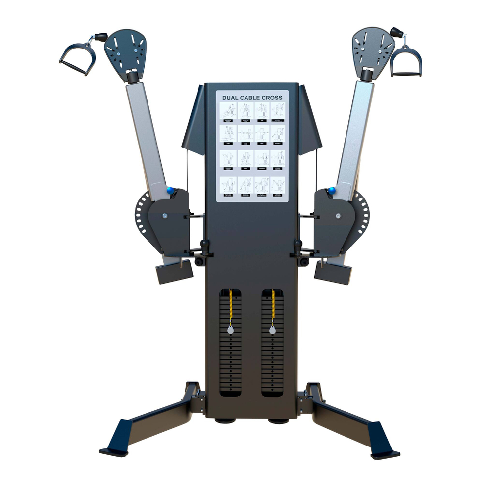 D605 Универсальный кроссовер MAX II. Стек 2 x 105 кг