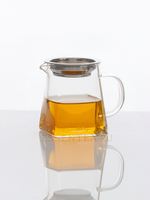 Чашка стеклянная "Чахай" Аньпин с воронкой  350 мл