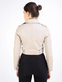 Косуха женская натуральная кожаная