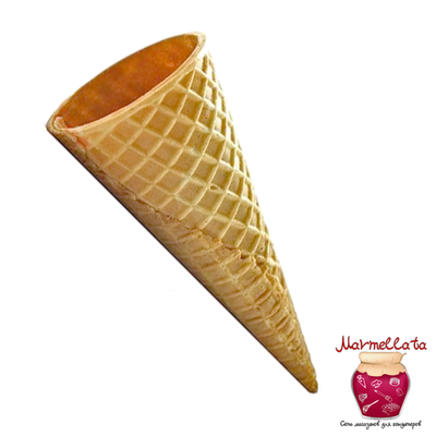 Вафельный рожок 160 ровный край (10 шт/уп)