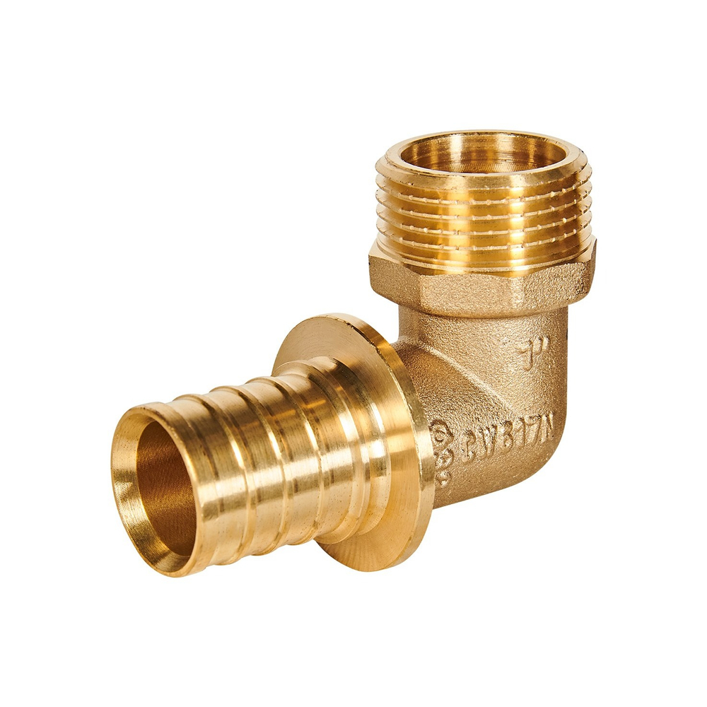 Переход на наружную резьбу угловой ROMMER- 32 x 1" (для труб из сшитого полиэтилена)