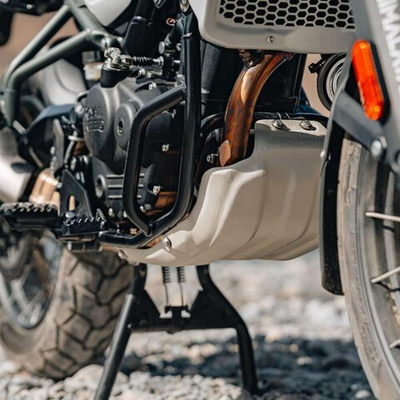 Защита двигателя Royal Enfield, серебристая Rally – Himalayan 450, KXA00400