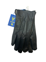 Перчатки. Мужские. Материал верха: Кожа оленя. Подклад: Трикотаж-шерсть. Сенсорные. 10 шт в упаковке.