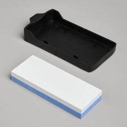 ПОДСТАВКА ДЛЯ НОЖЕЙ AGNESS С ТОЧИЛЬНЫМ КАМНЕМ 13,6*14,6*23 СМ