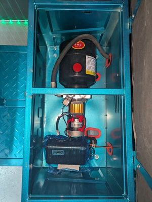 Грузовой электрический трицикл IKINGI CARGO MAX Q30 3000W (72V/45Ah) - Бирюзовый фото №16