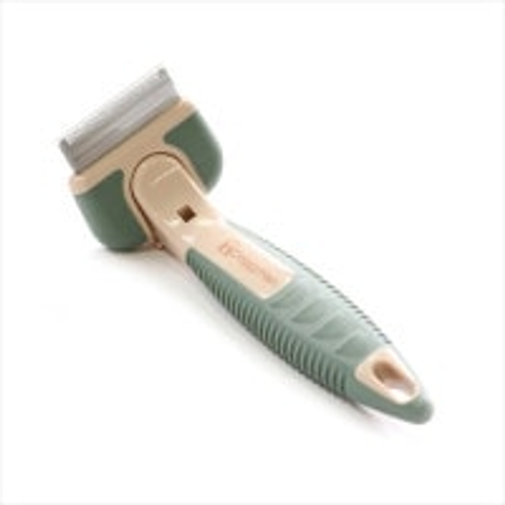 Анатомический триммер 2 в 1 универсальный для кошек и собак. Размер S