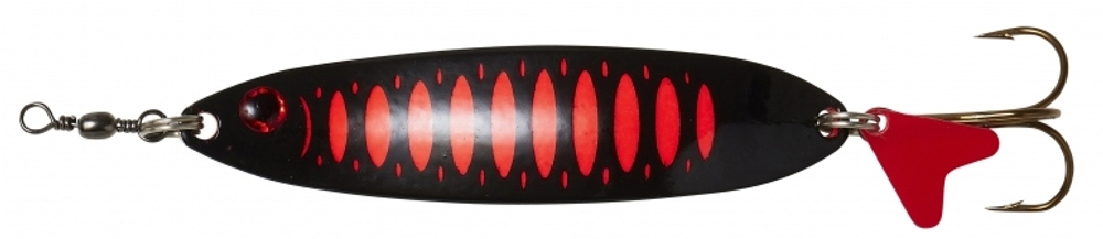 Блесна DAM EFFZETT SLIM UV ACTIVE 24гр Red/Black UV