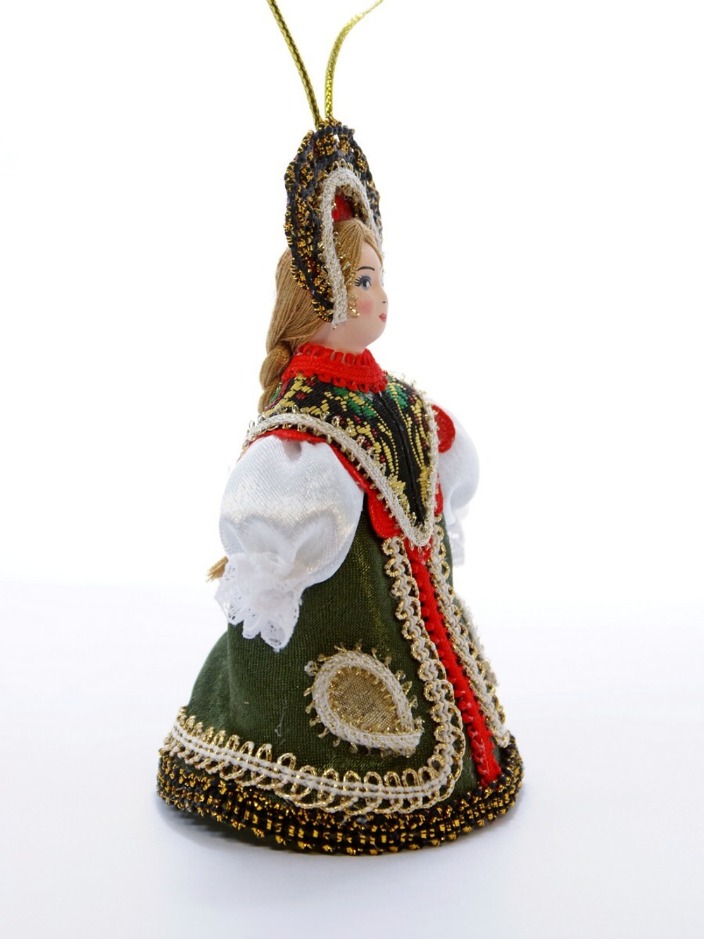 Кукла-подвеска в костюме Русская красавица