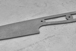 Заготовка для ножа, сталь M390 2,6мм. Модель "Аппарель НУ155" с клинком 155мм, ТО 62-63HRC