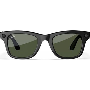 Очки Ray-Ban Wayfarer GEN 2 Shiny Black / Green G15 (L / Size 53) RW4012 601/7153