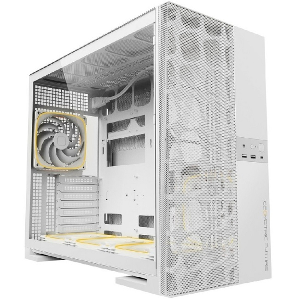 Корпус Midi-Tower Geometric Future Model 5 Vent, ARGB, E-ATX, белый (1AM5VTWT01100)