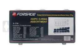 Кольца уплотнительные резиновые маслобензостойкие, 222пр. Forsage F-779