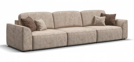 Диван KING MAX велюр Alkantara пепел