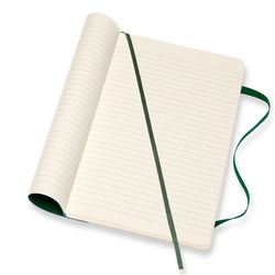 Блокнот Moleskine Large в линейку зеленый (QP616K15) 1