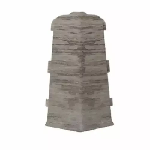 Угол наружный для плинтуса 70 мм Arbiton Indo 137 Дуб сельма (2 шт)