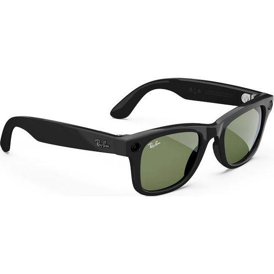 Очки Ray-Ban Wayfarer GEN 2 Shiny Black / Green G15 (L / Size 53) RW4012 601/7153