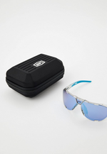 Спортивные очки 100% Westcraft+ / Jorge Martin SE Polished Clear / HiPER Blue Multilayer Mirror Lens