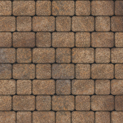 Тротуарная плитка КЛАССИКО - Листопад гранит Клен, комплект из 2 видов плит