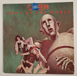 Винтажная виниловая пластинка LP Queen News Of The World (Sweden 1977)