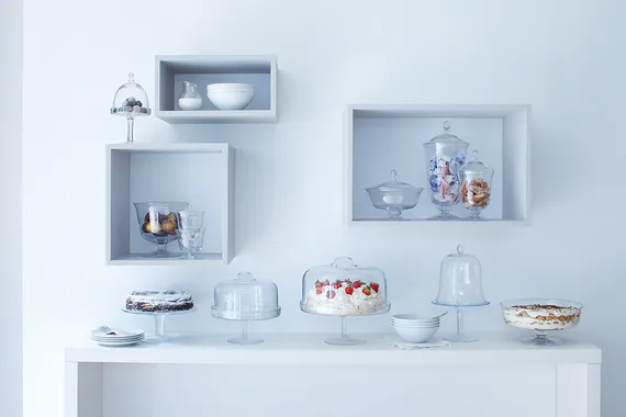 Блюдо для торта с крышкой serve, D34,5 см