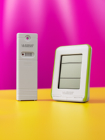 Термометр LA CROSSE WS6810 с наружным датчиком, зеленый