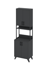 Стеллаж кухонный SEDEF - антрацит