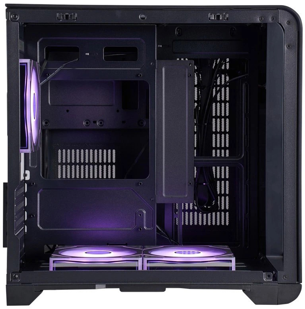Корпус mATX 1STPLAYER RT5-BK-2FC7R-1FC7