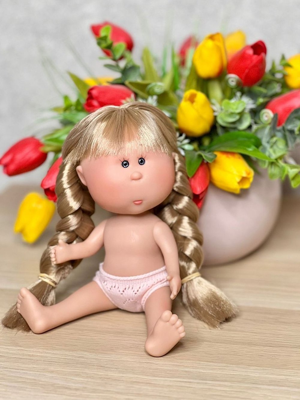 Кукла Nines виниловая 23см Little Mia без одежды (3199W1A-1)