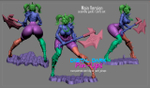 Фигурка Орк девушка ORC GIRL FROM WORLD OF WARCRAFT