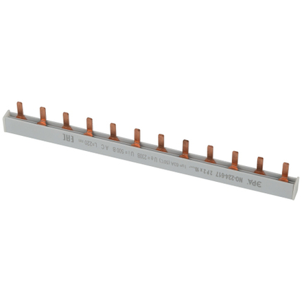 Шина соединительная ЭРА NO-224-617 PIN штырь 2Р 63А 22 см 12 модулей