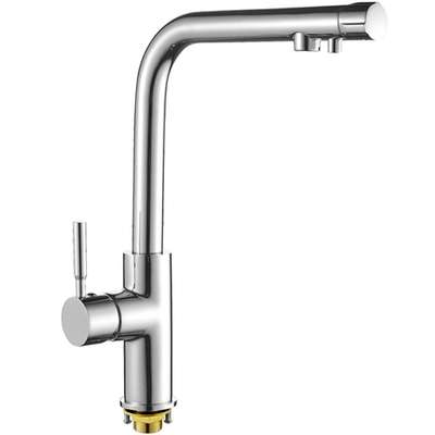 Смеситель для кухни со встроенным фильтром (краном) под питьевую воду Oute T64 T643B