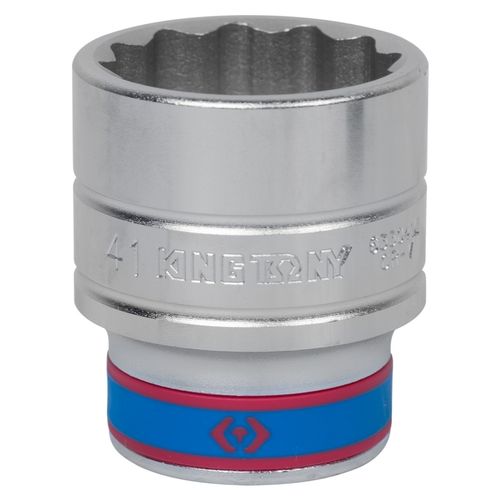 KING TONY (633041M) Головка торцевая стандартная двенадцатигранная 3/4", 41 мм