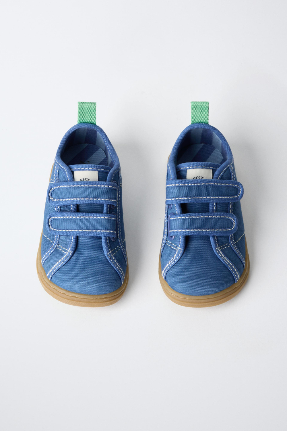 ZARA КРОССОВКИ BAREFOOT, СИНИЙ