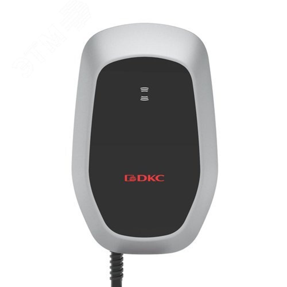 Зарядная станция для электромобилей EOS Charge настенная/напольная (с использованием специальной стойки, в комплект не входит), медленная (AC), 7,4kW, кабель Type2, 5м, Power Meter EC7CMETS DKC