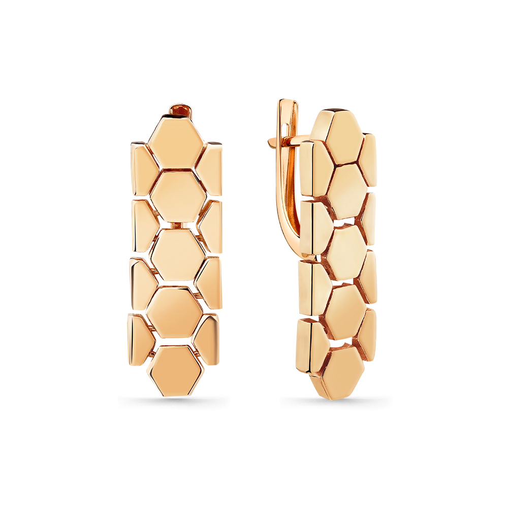Серьги из золота 585 пробы