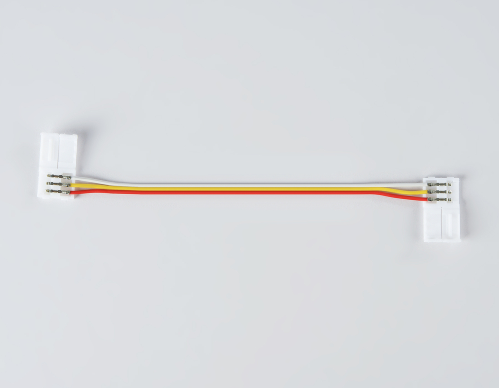 Соединитель гибкий двухсторонний для светодиодной ленты 5050 12/24V (3 конт.) 150 мм GS7701 (5шт)