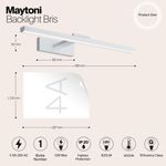 Подсветка Maytoni MIR008WL-L12W4K