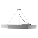 Светильник LED ЭРА Geometria SPO-122-W-40K-066 Hexagon 66Вт 4000К 5300Лм IP40 800*800*80 белый подвесной