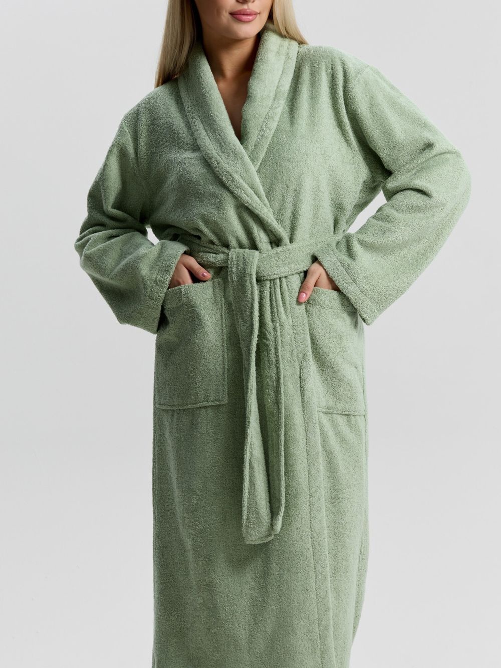 Халат женский Комфорт-3 Виотекс СВ.- ОЛИВКОВЫЙ