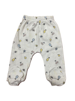 Ползунки на резинке из интерлока (100% хлопок) швы наружу на рост 62 см