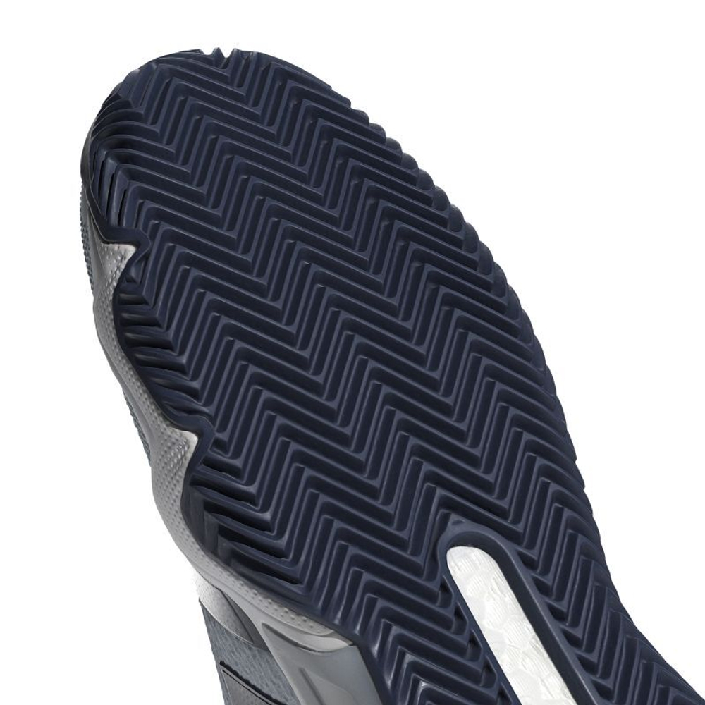 Мужские кроссовки теннисные Adidas Solematch Control 2 Clay - небесный